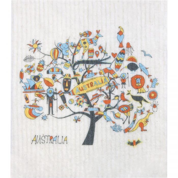 Retro Kitchen 100% Compostable Dishcloth