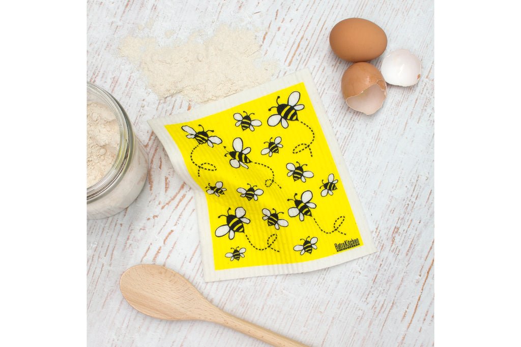 Retro Kitchen 100% Compostable Dishcloth