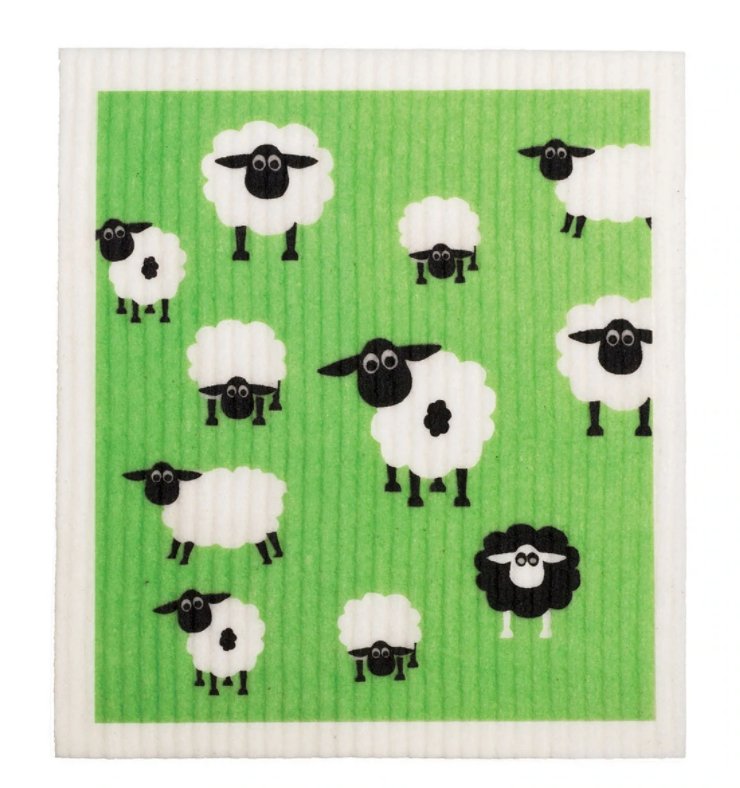 Retro Kitchen 100% Compostable Dishcloth
