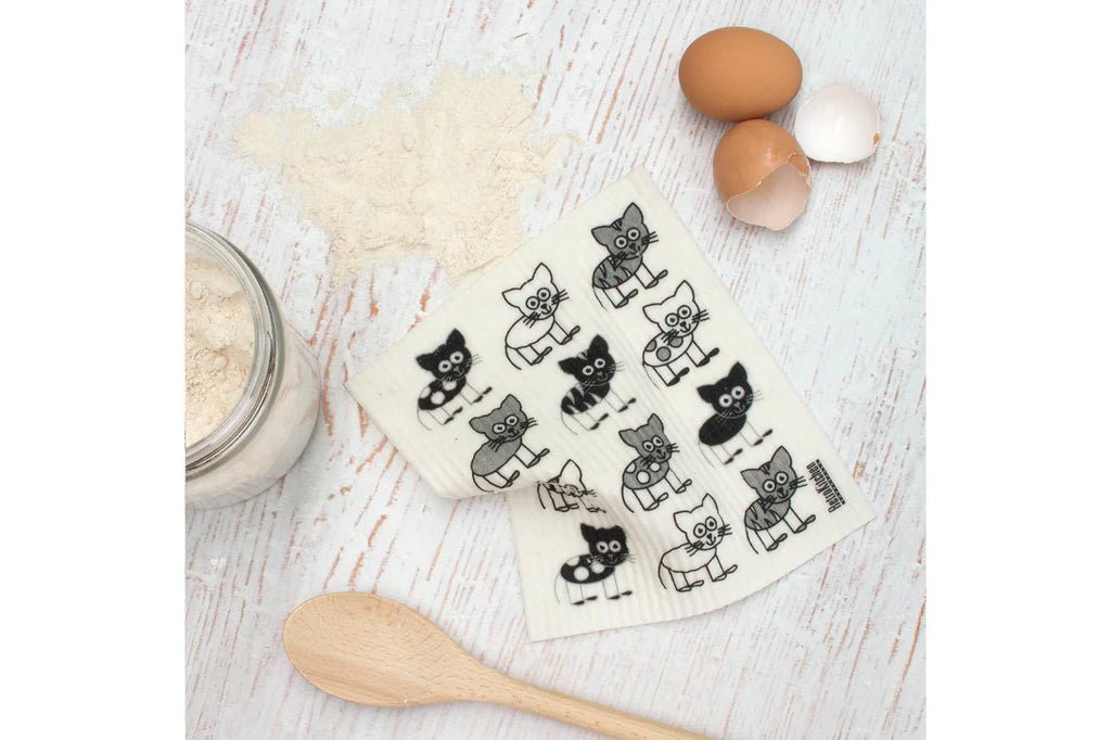 Retro Kitchen 100% Compostable Dishcloth