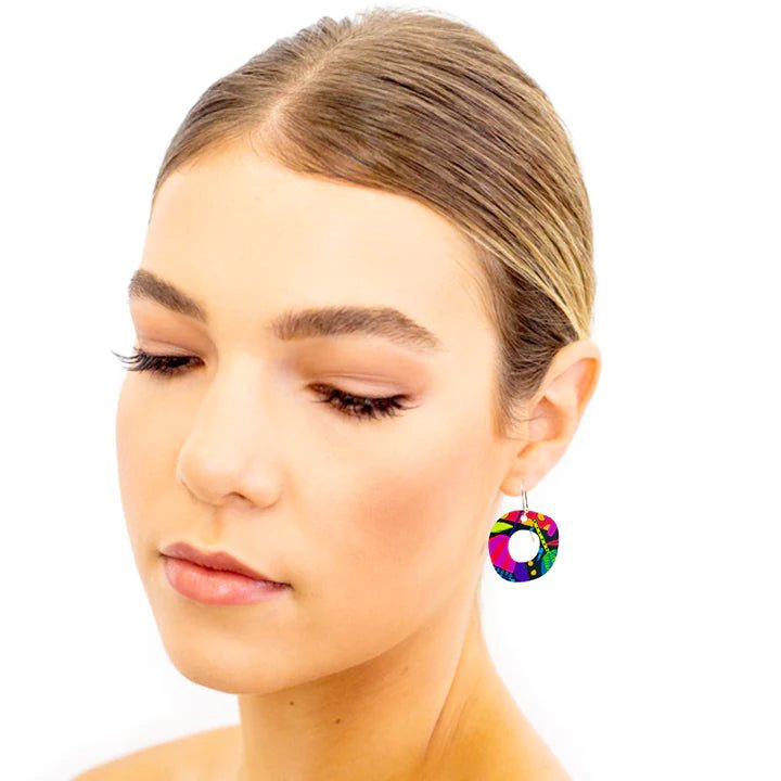 Riley BurnettRiley Burnett Cats Eye Earring Flower Fiesta #same day gift delivery melbourne#