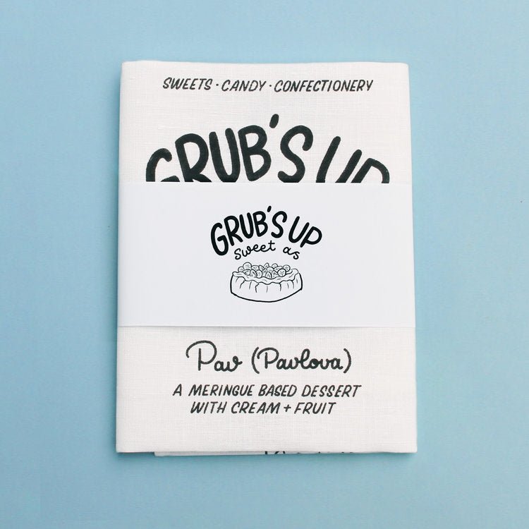 Grub's Up Sweet As Tea Towel