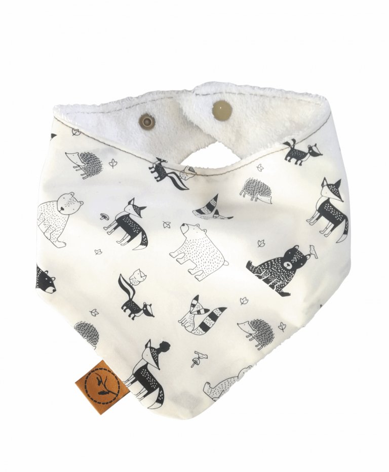 Sabine & SparrowSabine & Sparrow Forest Friends Bib #same day gift delivery melbourne#