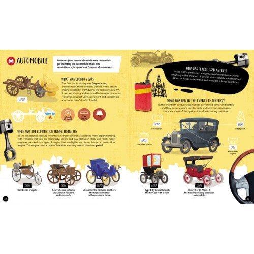 Sassi What How and Why Inventions Book and Poster- Space