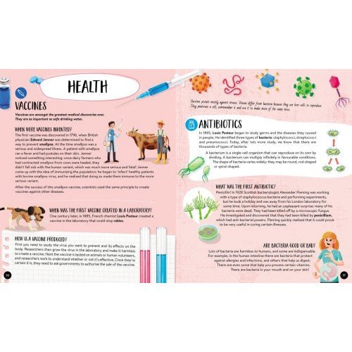 Sassi What How and Why Inventions Book and Poster- Space