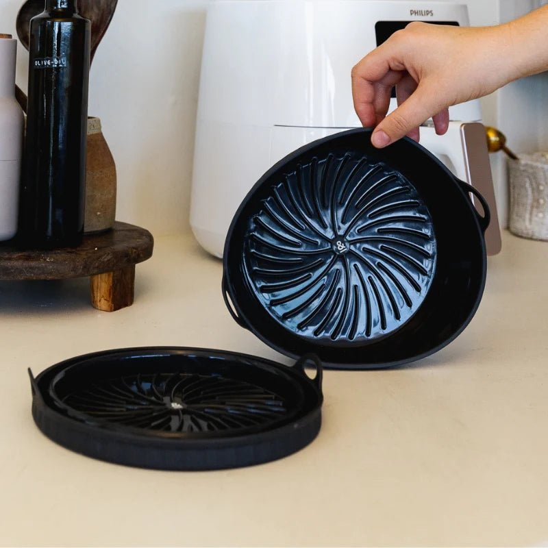 Seed & Sprout Air Fryer Bowl - Round - Set of 2