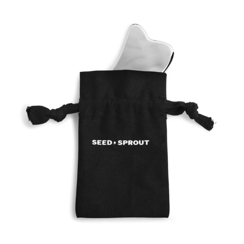 Seed and Sprout CoSeed & Sprout Gua Sha Tool + Cotton Cleaning Cloth #same day gift delivery melbourne#