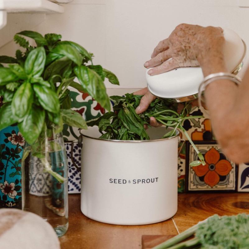 Seed & Sprout Mini Compost Bin
