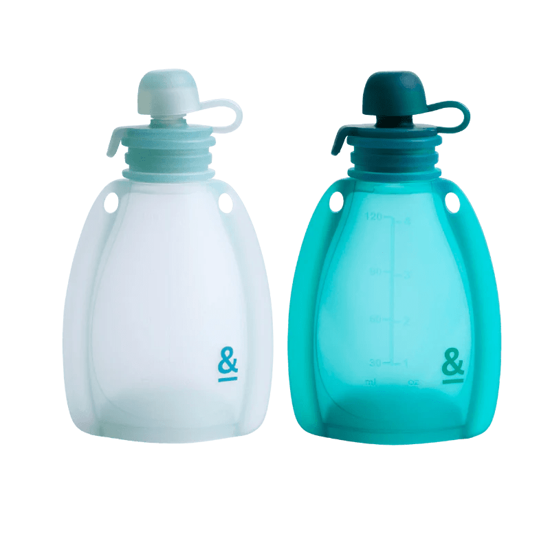 Seed & Sprout Reusable Squeezy Pouch - Juniper & Mist
