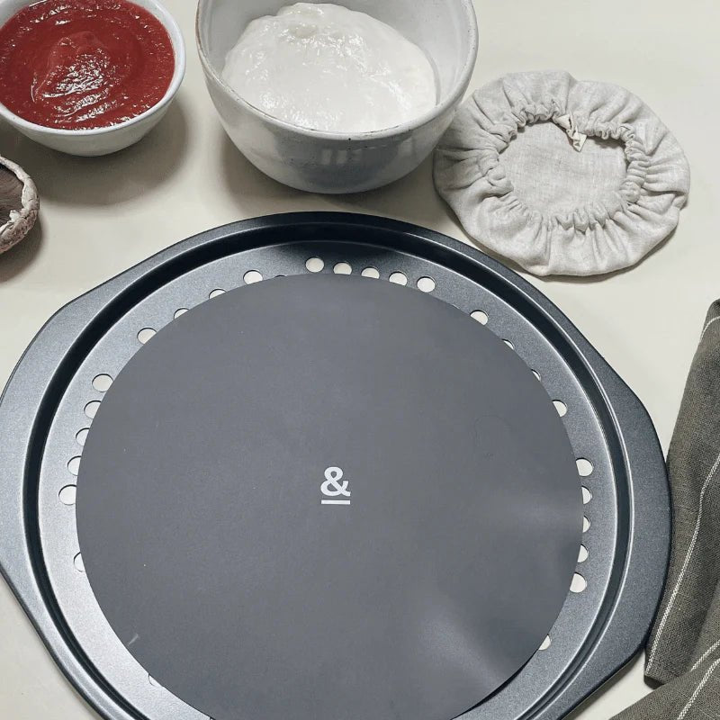 Seed & Sprout Round Un-Baking Paper - Graphite
