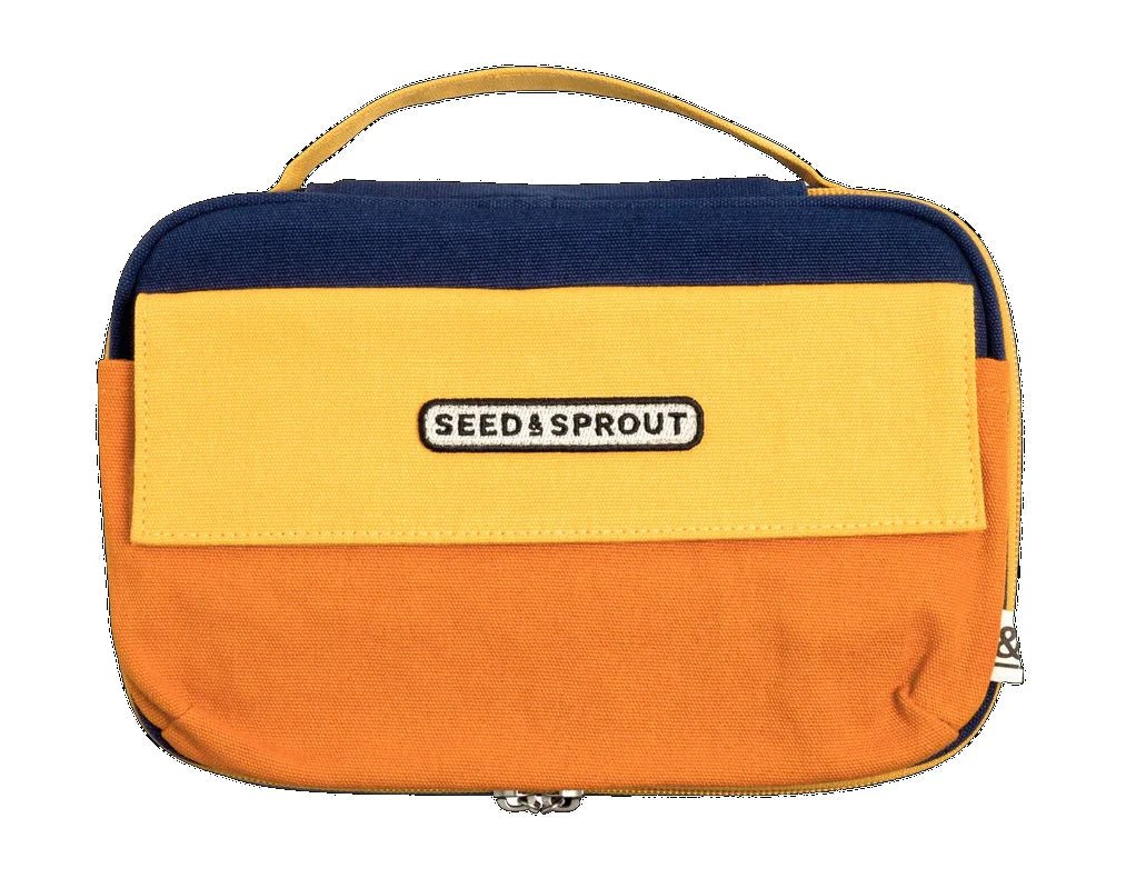 Seed & Sprout Mini CrunchCase in Sunset.