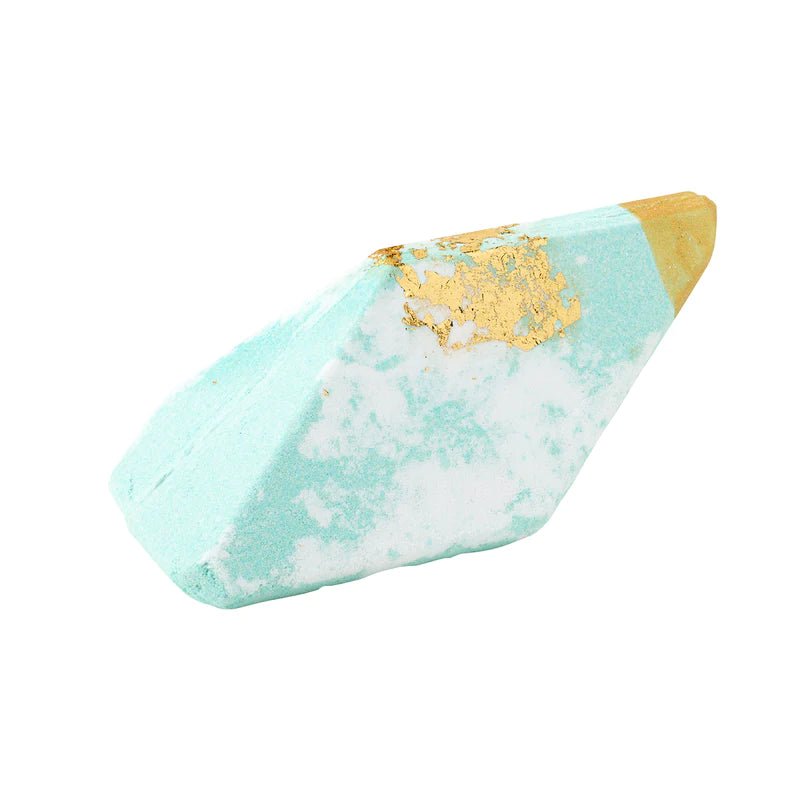 Summer Salt Body Aquamarine Bath Bomb | Lemongrass