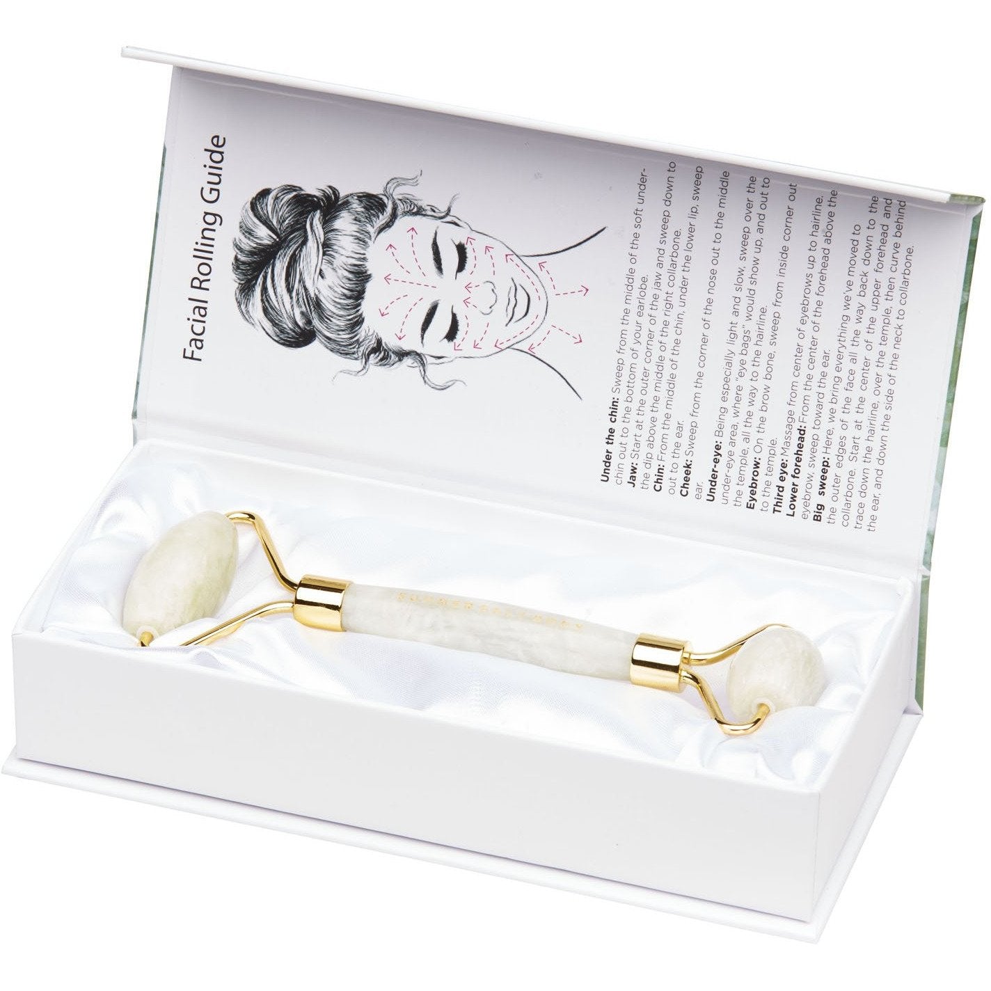 Summer Salt Body Green Jade Crystal Facial Roller