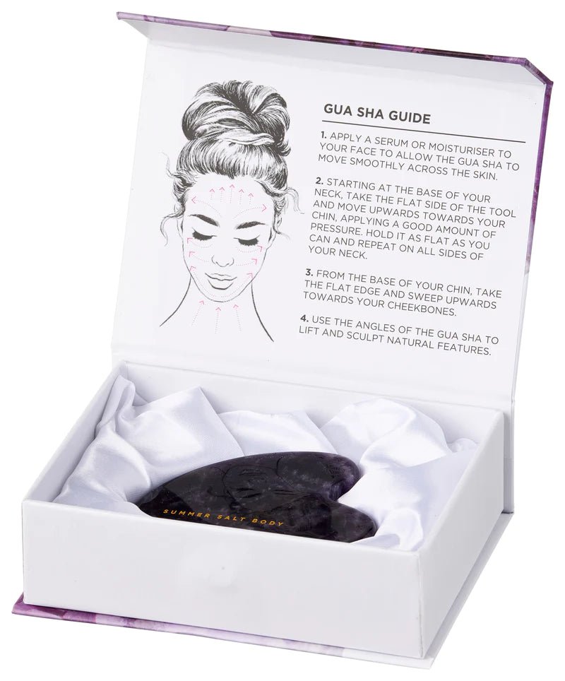 Summer Salt Body Gua Sha - Amethyst