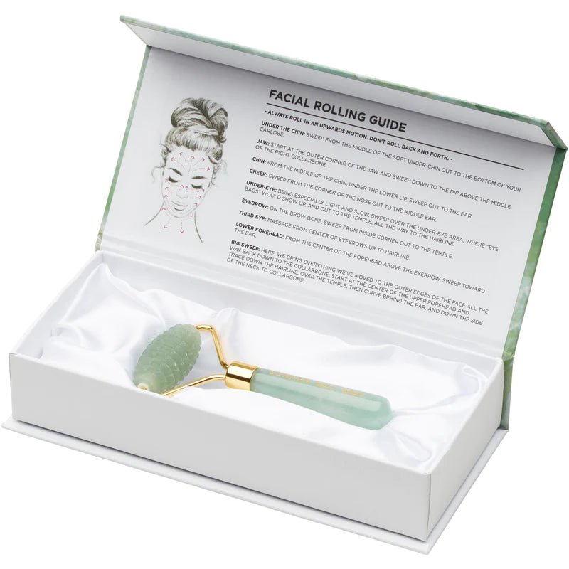 Summer Salt Body Spiky Green Jade Facial Roller