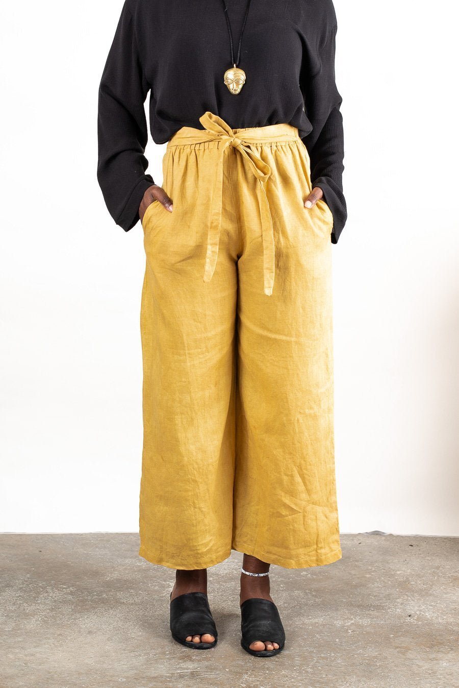 Tonle Sothea Linen Pants