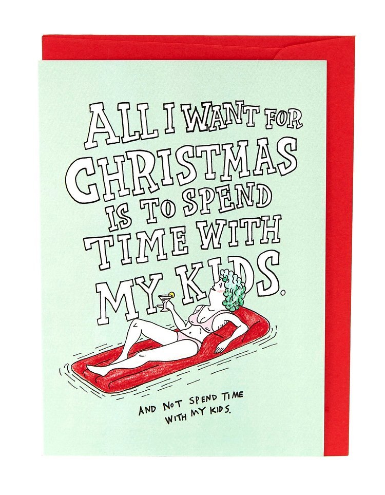 All I Want For Christmas - Wally Paper Co