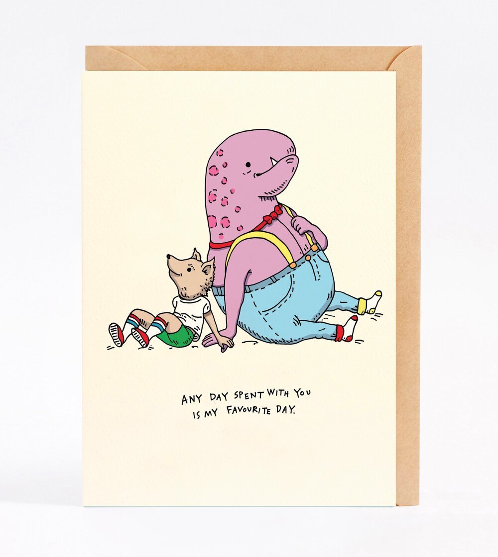 Wally Paper CoAny Day Spent With You Is My Favourite day - Wally Paper Co #same day gift delivery melbourne#