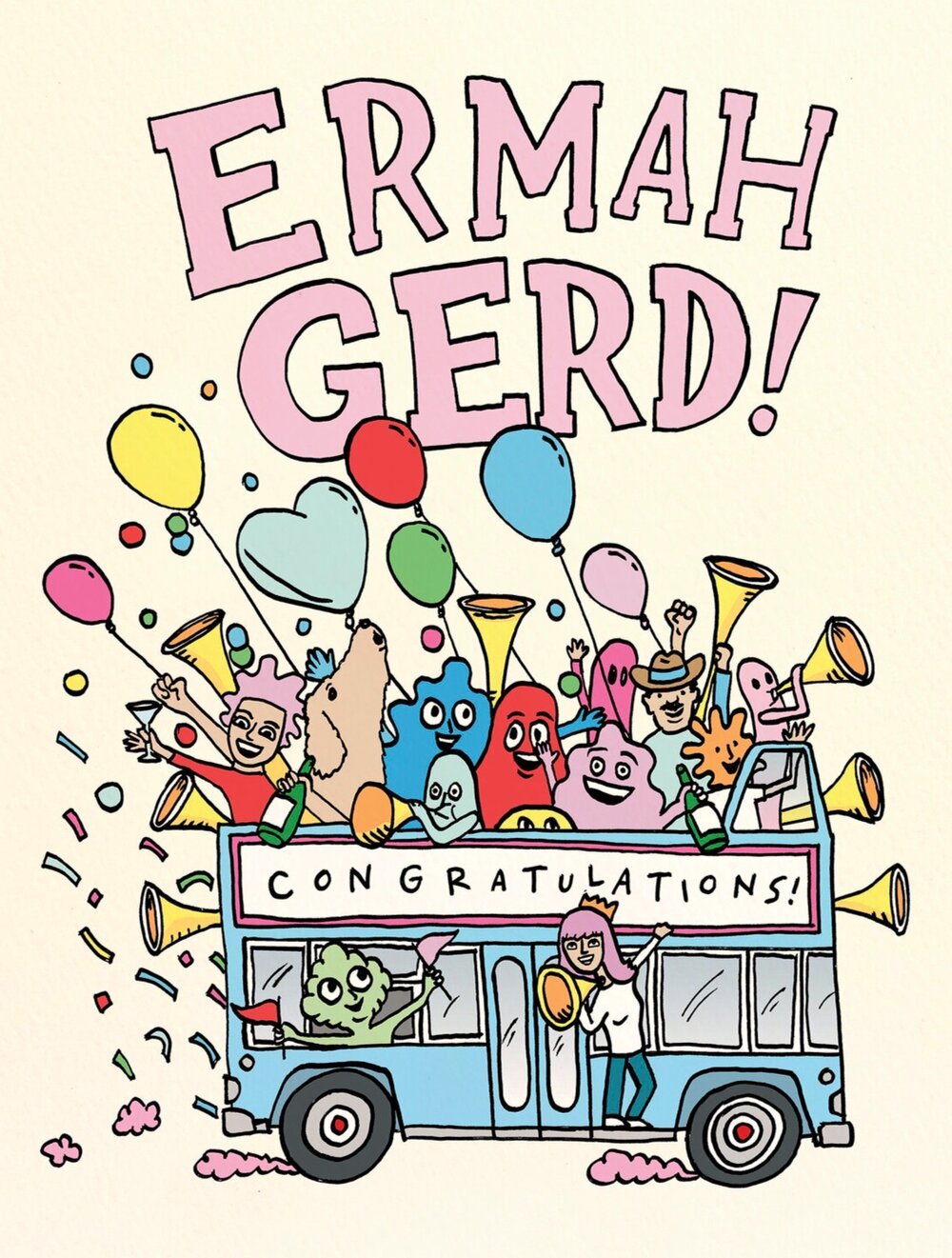 Ermahgerd! Congratulations! - Wally Paper Co
