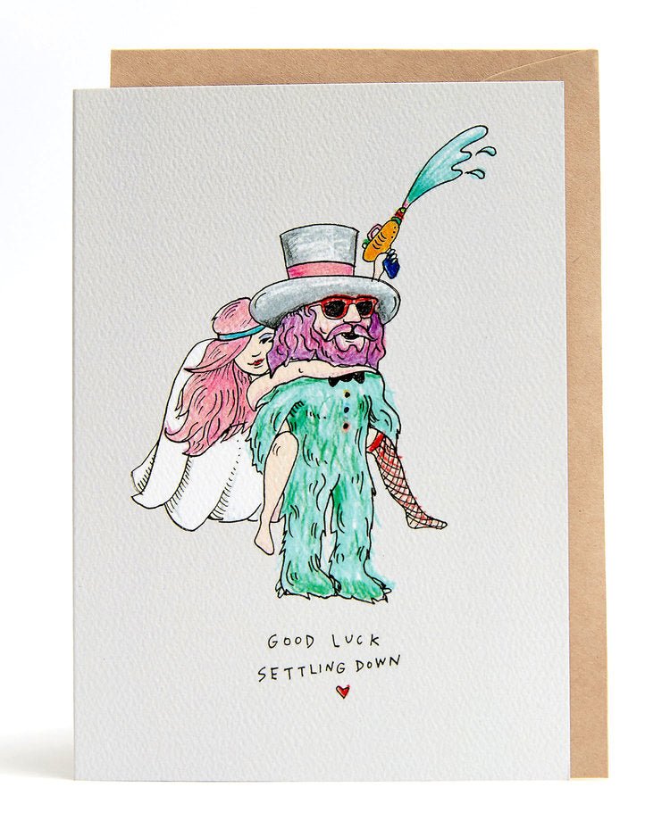 Good Luck Settling Down - Wally Paper Co