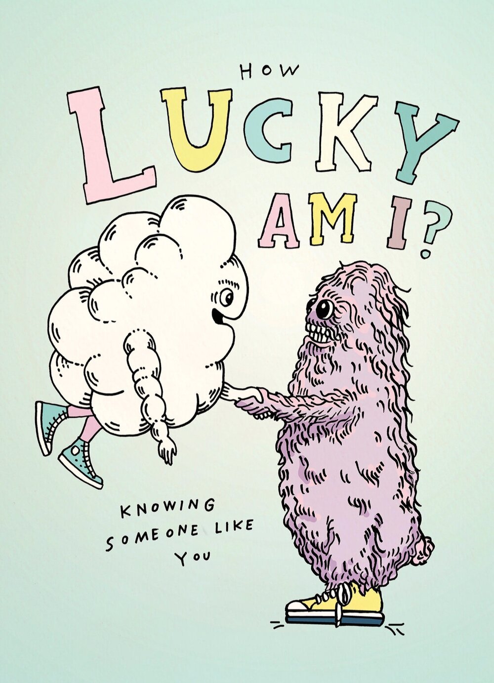 Wally Paper CoHow Lucky Am I? - Wally Paper Co #same day gift delivery melbourne#