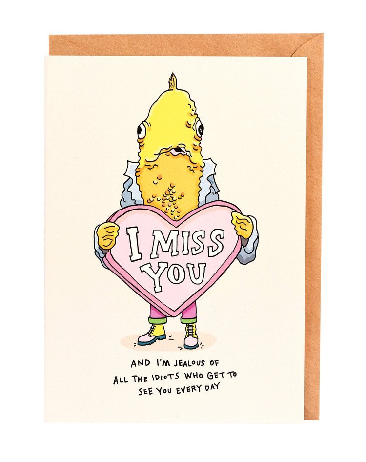I Miss You and I’m Jealous - Wally Paper Co