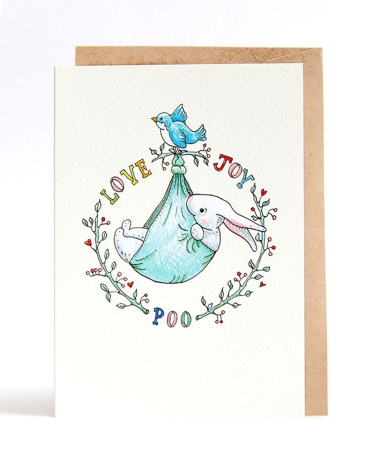 Love Joy Poo - Wally Paper Co