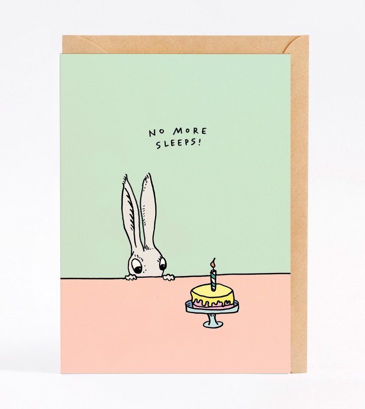 No More Sleeps - Wally Paper Co