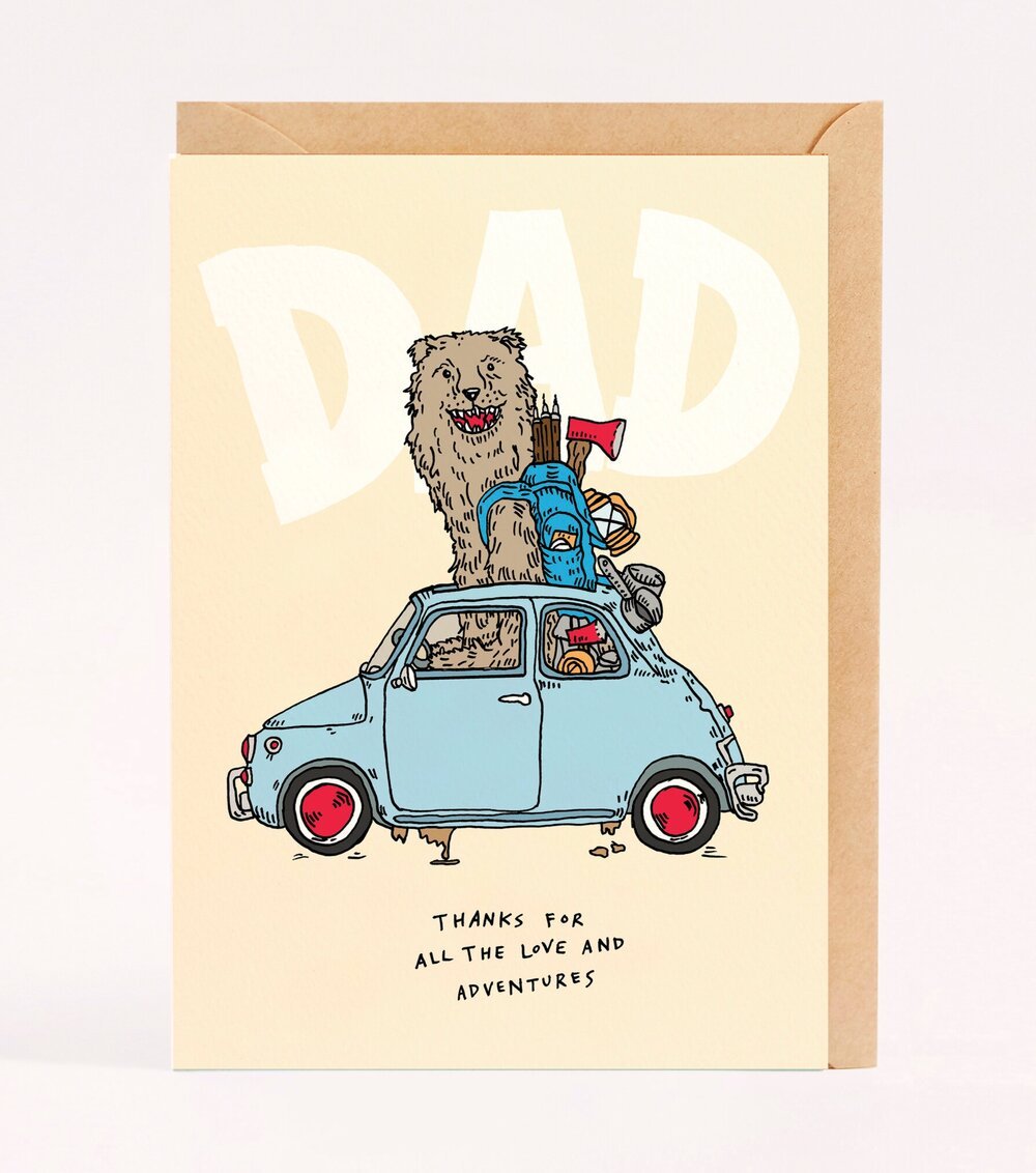 Wally Paper CoThanks For All the Love and Adventures - Wally Paper Co #same day gift delivery melbourne#