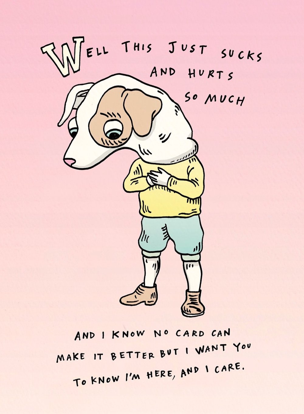 Wally Paper CoWell This Just Sucks and Hurts - Wally Paper Co #same day gift delivery melbourne#