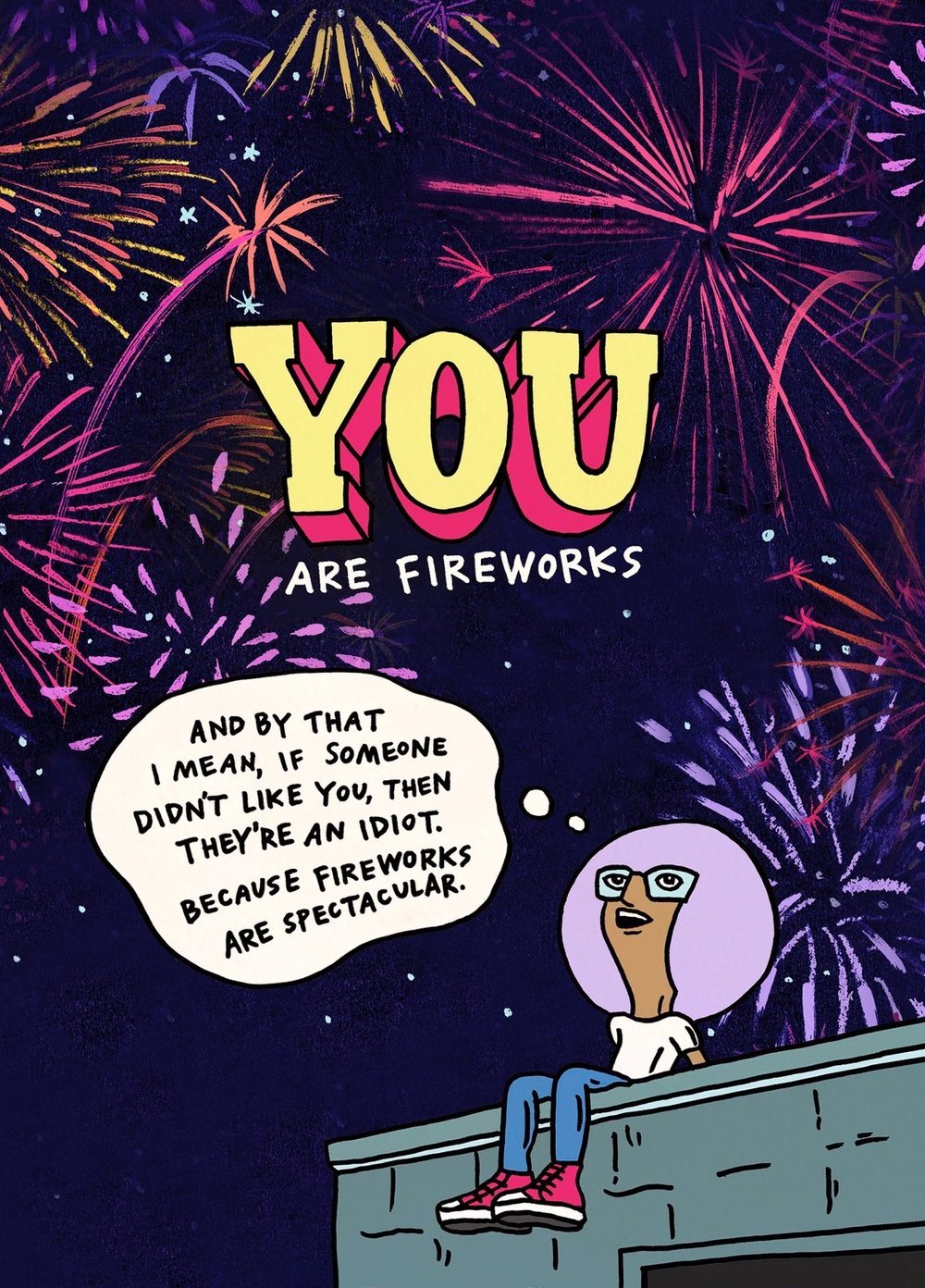 You Are Fireworks - Wally Paper Co