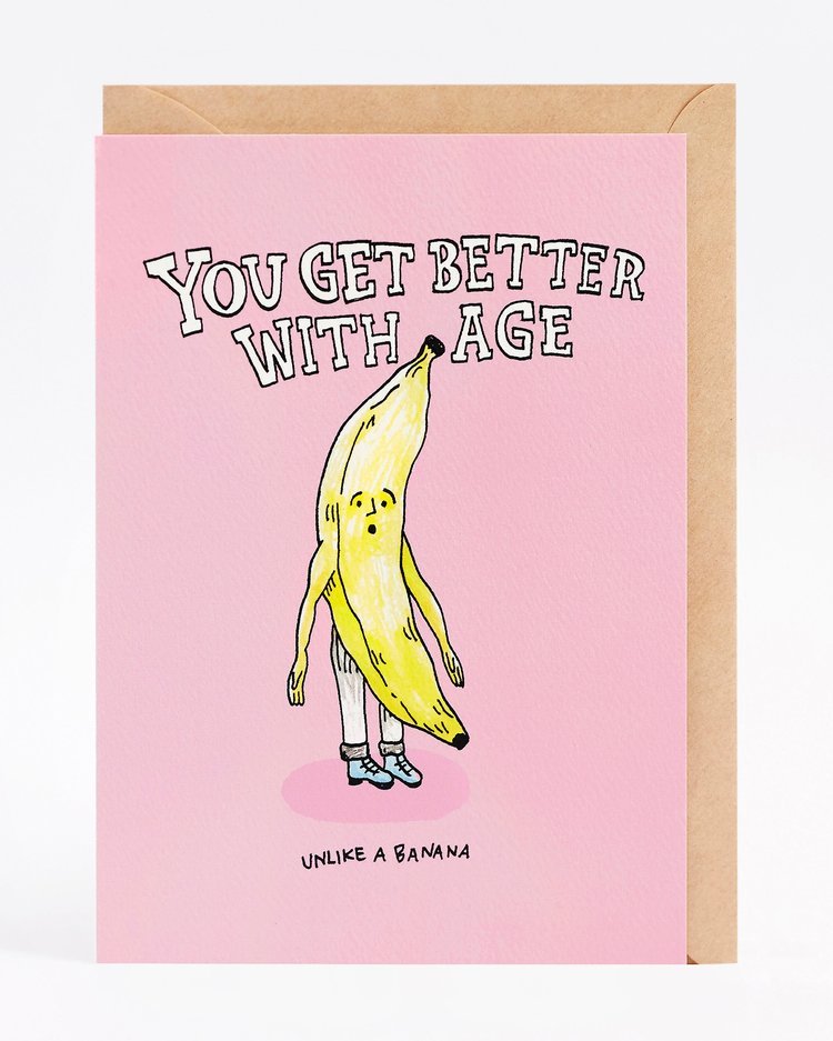 Wally Paper CoYou Get Better With Age - Wally Paper Co #same day gift delivery melbourne#