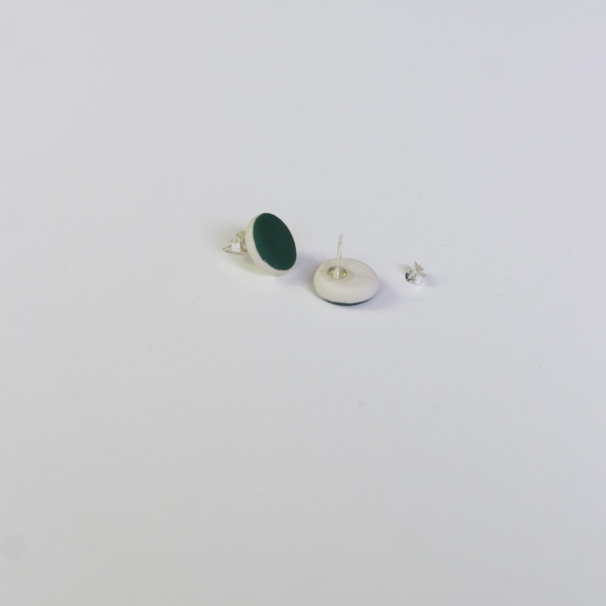WoodfolkWoodfolk Evergreen Dot Studs #same day gift delivery melbourne#