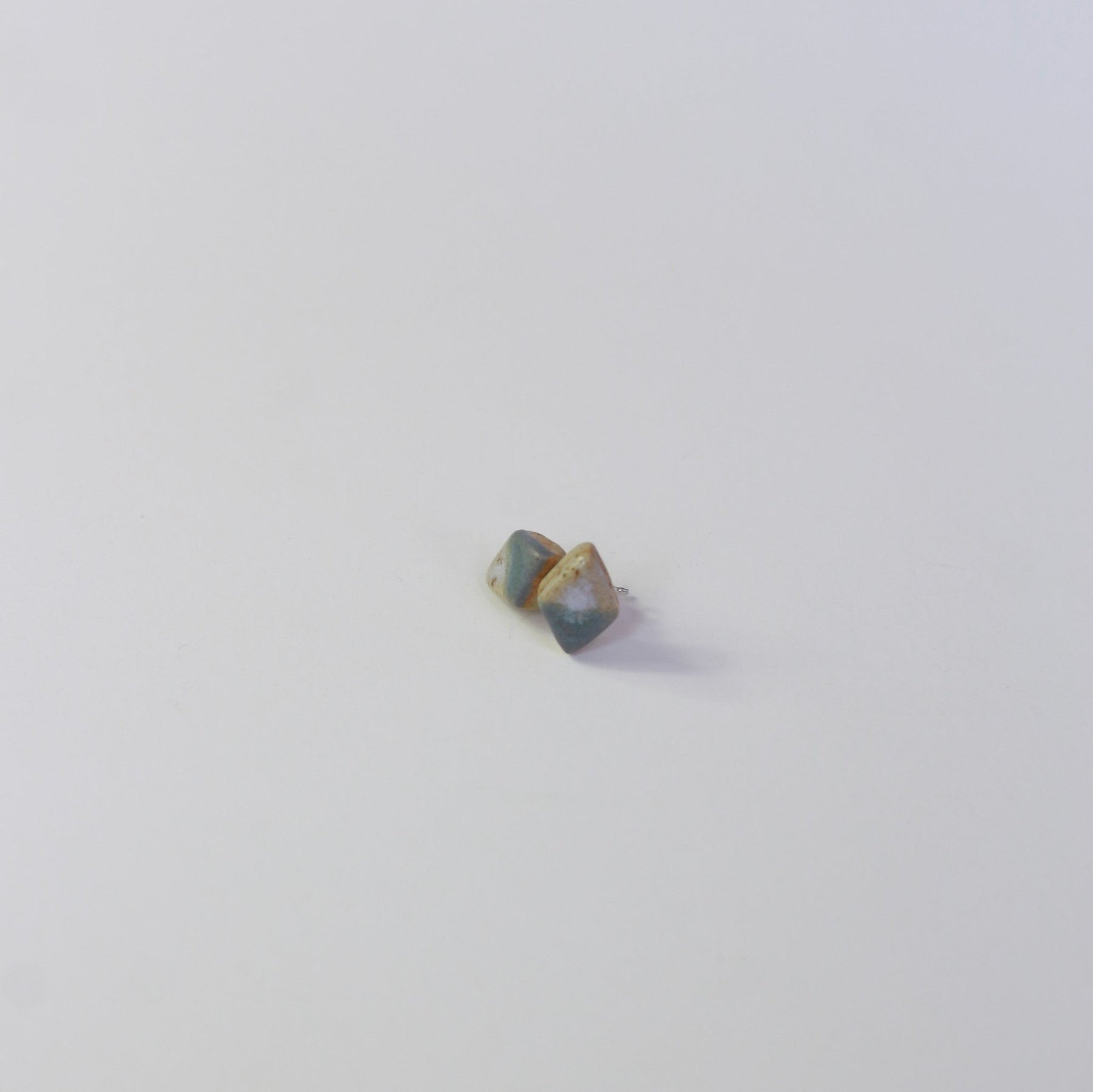 Woodfolk Snowy Mountain Diamond Studs