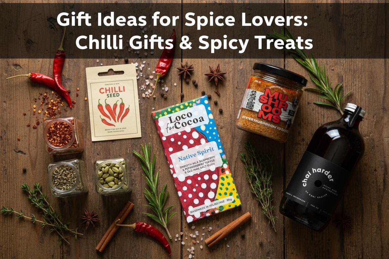 Gift Ideas for Spice Lovers: Chilli Gifts, Spicy Treats & Gourmet Food Gifts - Pookipoiga