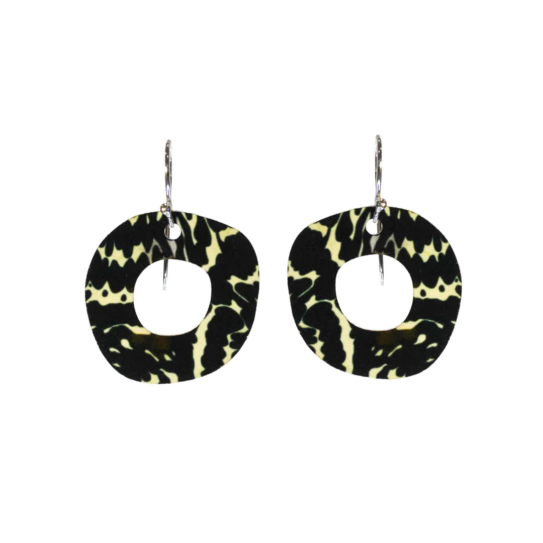 Riley Burnett Cats Eye Earring Flower Fiesta