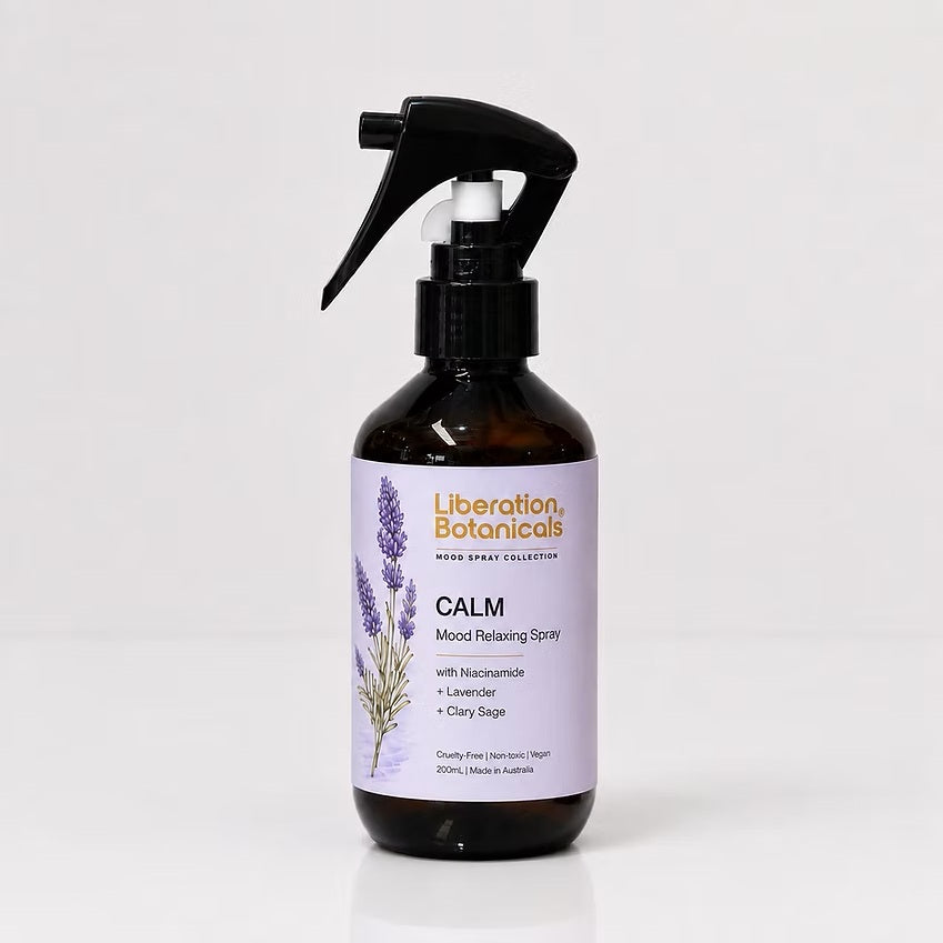 Liberation Botanicals - CALM - Night Facial Mist With Niacinamide + Lavender in 200ml