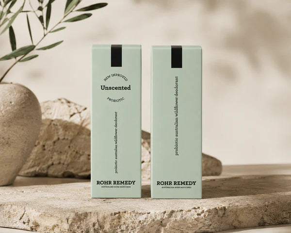 Rohr Remedy Probiotic Australian Wildflower Deodorant | Scented & Unscented
