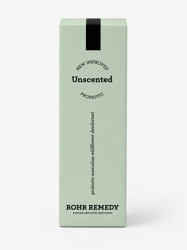 Rohr Remedy Probiotic Australian Wildflower Deodorant | Scented & Unscented