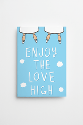 Able and GameAble & Game “Enjoy the Love High - Girls” Greeting Card same day gift delivery melbourne