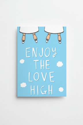 Able and GameAble & Game “Enjoy the Love High - Girls” Greeting Card same day gift delivery melbourne