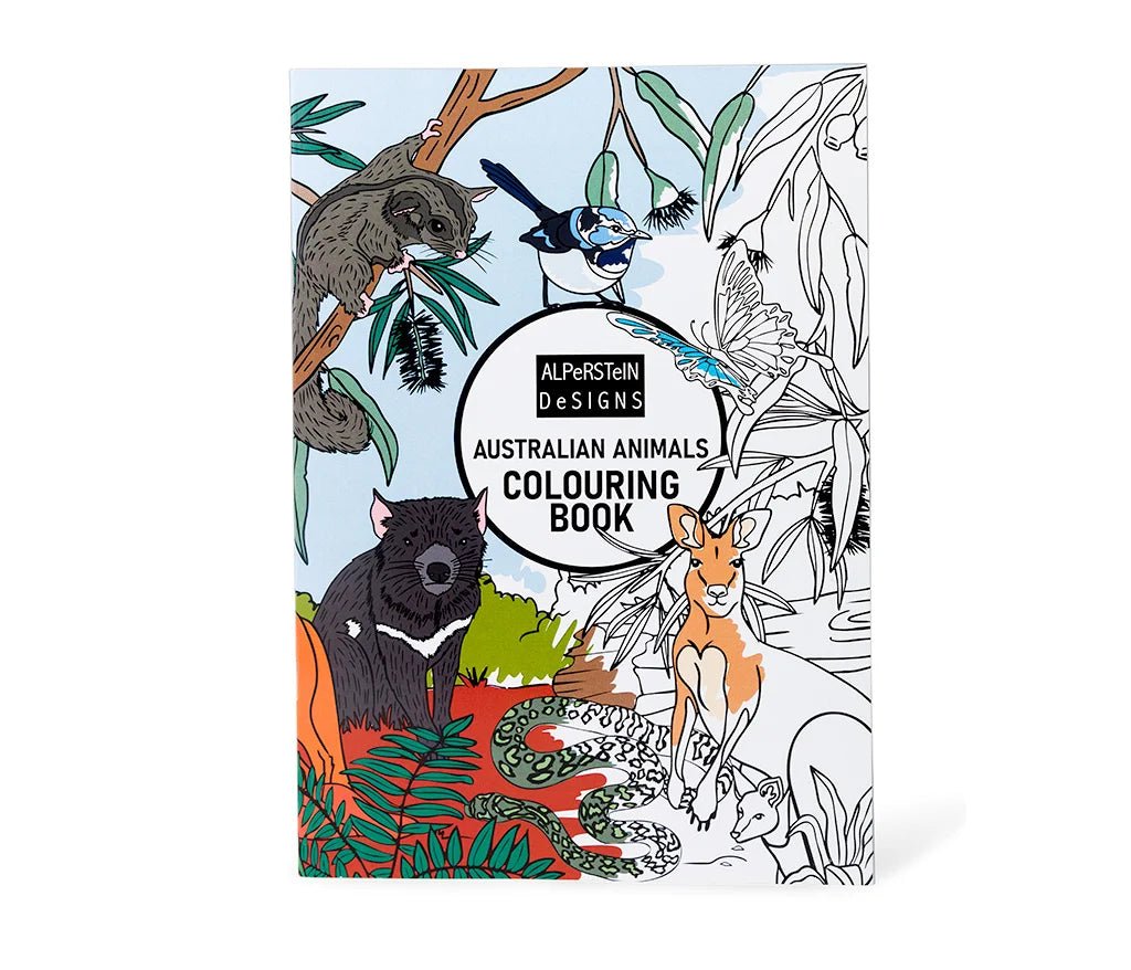 Alperstein Designs - Australian Animals Colouring Book