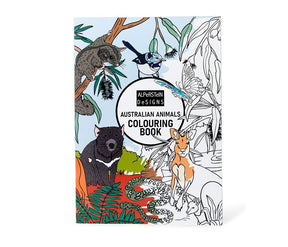 Alperstein Designs - Australian Animals Colouring Book