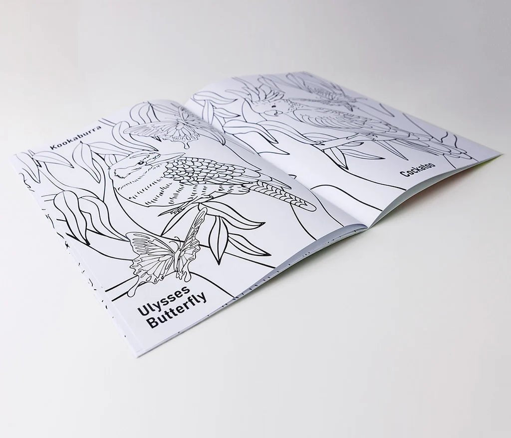 Alperstein Designs - Australian Animals Colouring Book