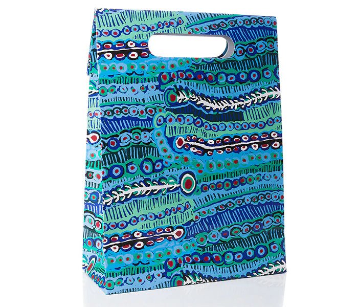 Alperstein Designs Blue Murdie Paper Gift Bag
