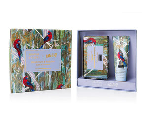 Alperstein DesignsAlperstein Designs Eucalyptus & Macadamia Handcream & Body Bar Gift Box same day gift delivery melbourne