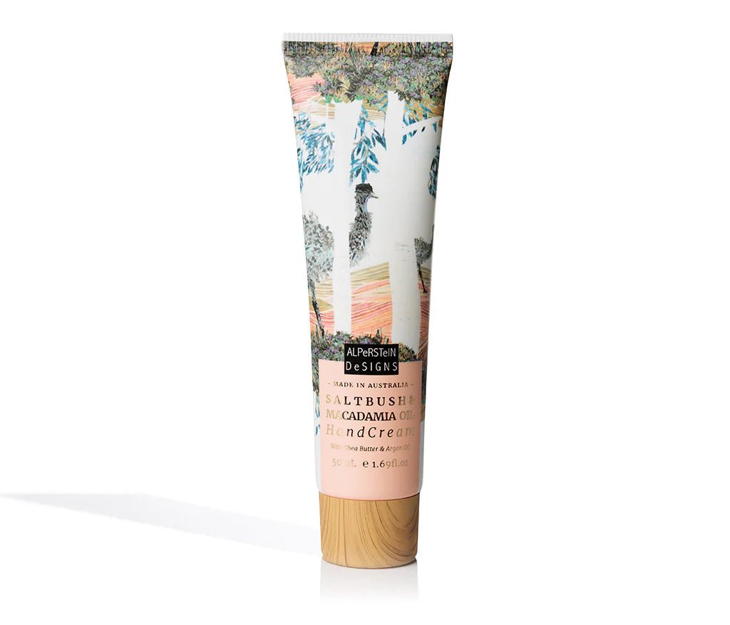 Alperstein DesignsAlperstein Designs Saltbrush & Macadamia Hand Cream 50ml same day gift delivery melbourne