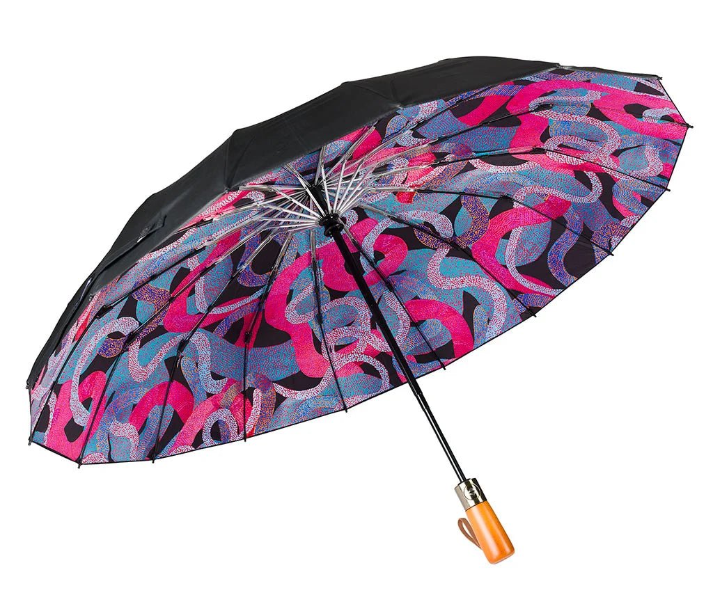 Alperstein Designs - Vanetta Hudson Fold Up Sun Umbrella