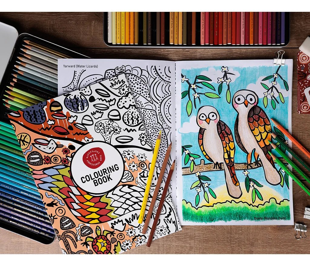 Alperstein Designs - Waringarri Arts Colouring Book