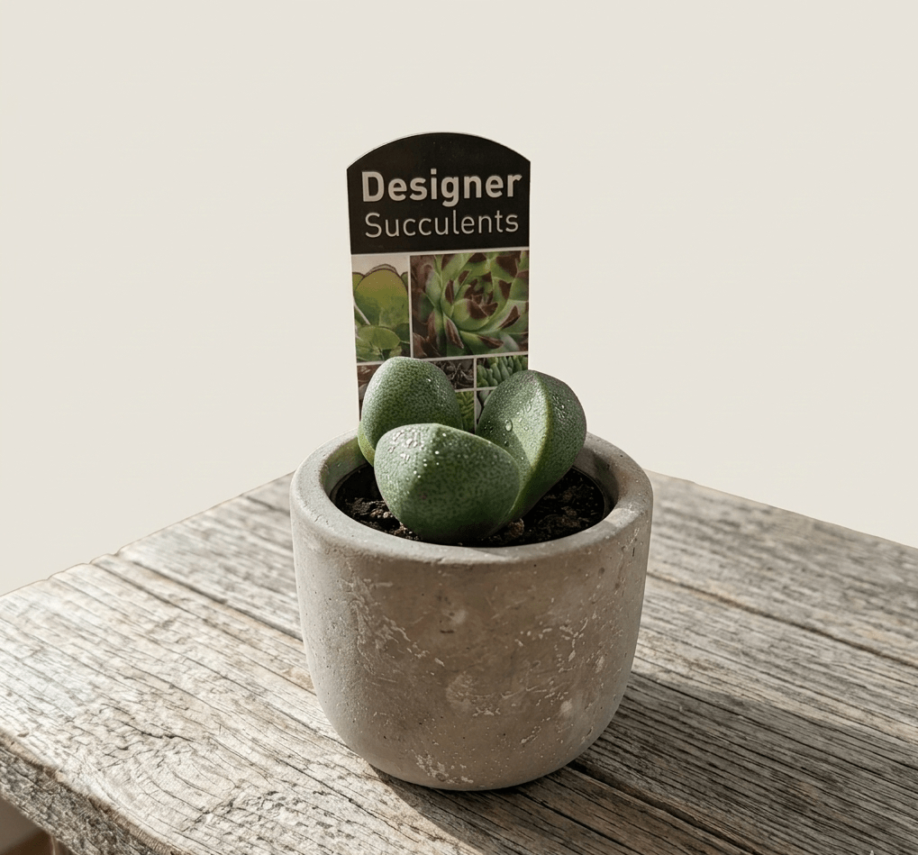 Dans PlantsAssorted 60mm Succulents – Easy Indoor Plants - only for local delivery at checkout same day gift delivery melbourne